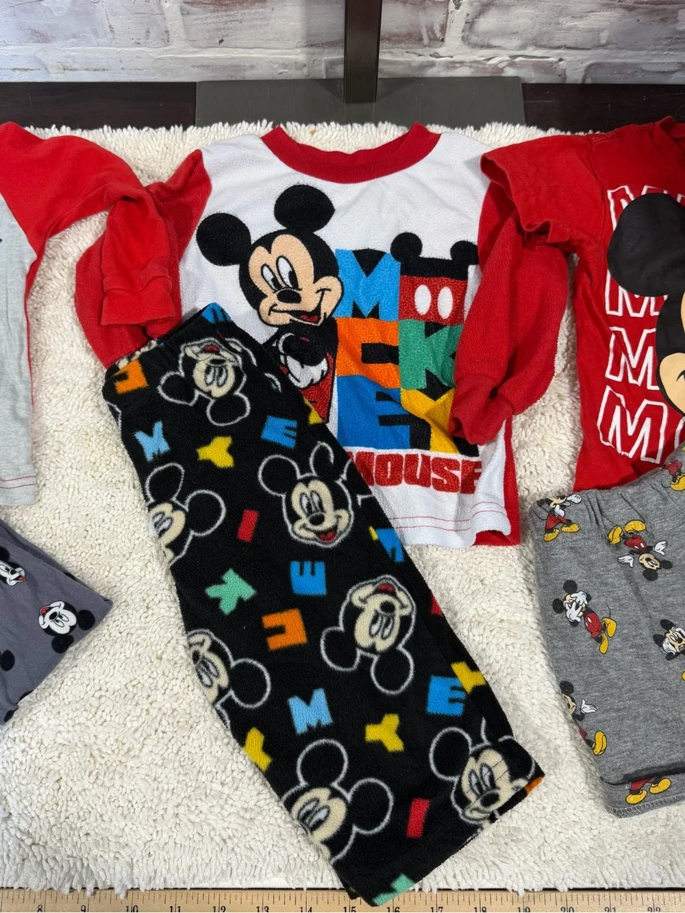 Disney Red  Mickey Mouse sets 12m